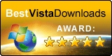 5-star award from BestVistaDownloads