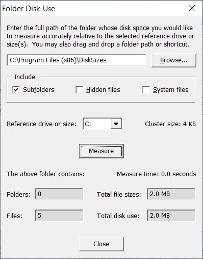 Folder Disk-Use
